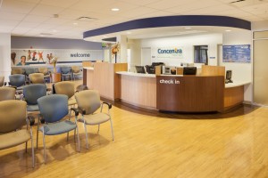 Concentra Urgent Care lobby - Timonium, MD