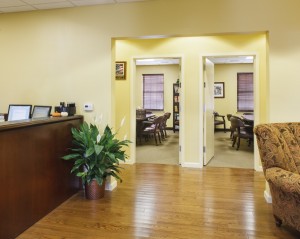 Rothkoff Law Office lobby - Cherry Hill, NJ - The Bannett Group