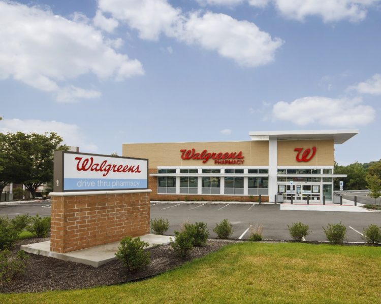 Walgreens Pharmacy multi-site construction Wayne, NJ exterior