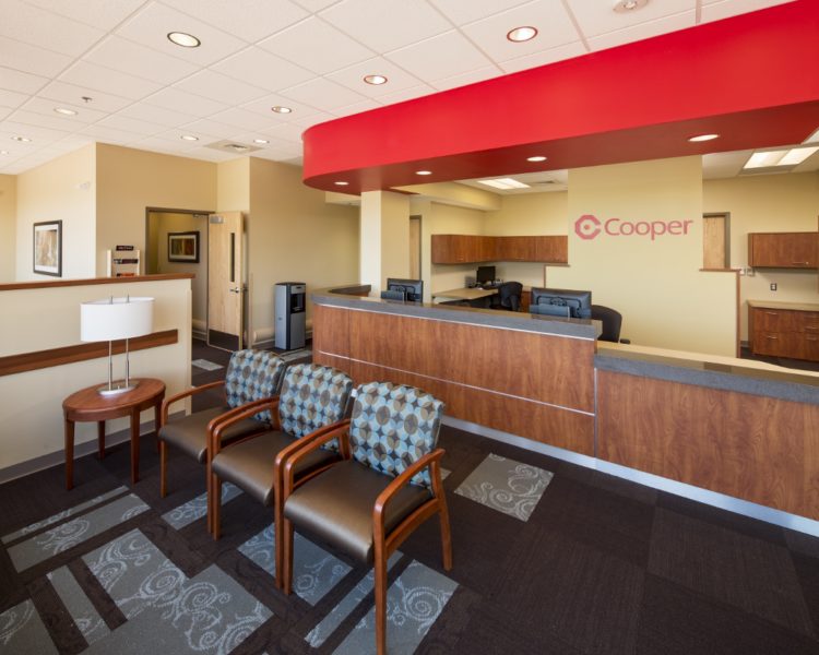 Cooper Oral Surgery lobby design build renovation