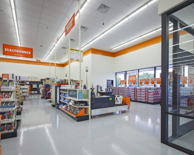 Big Lots retail store fit out