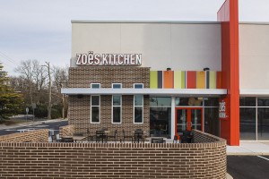 Zoёs Kitchen restaurant interior construction Cherry Hill, NJ