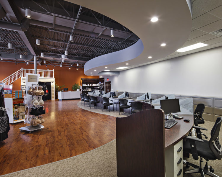 Komfort & Kare retail interior renovation design build Magnolia,