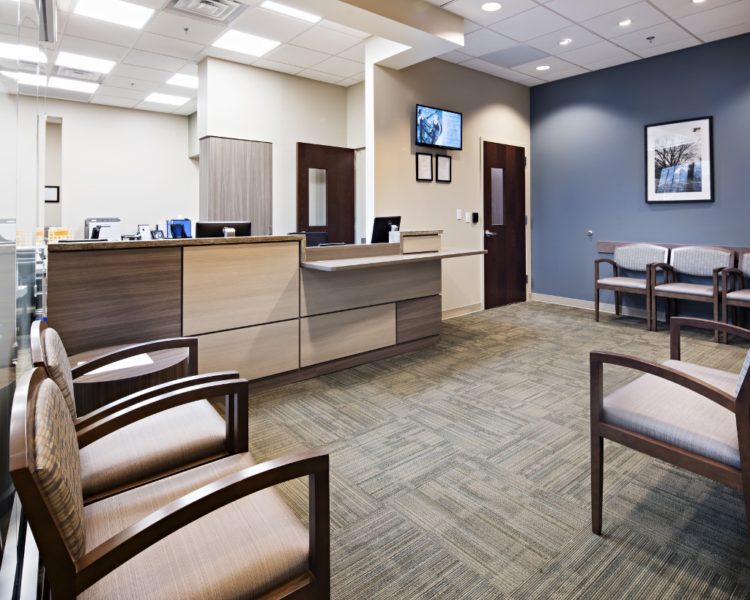 phelps medical office space opens interior design build