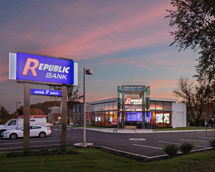 Moorestown Republic Bank Grand Opening Retail Bank Commercial Construction