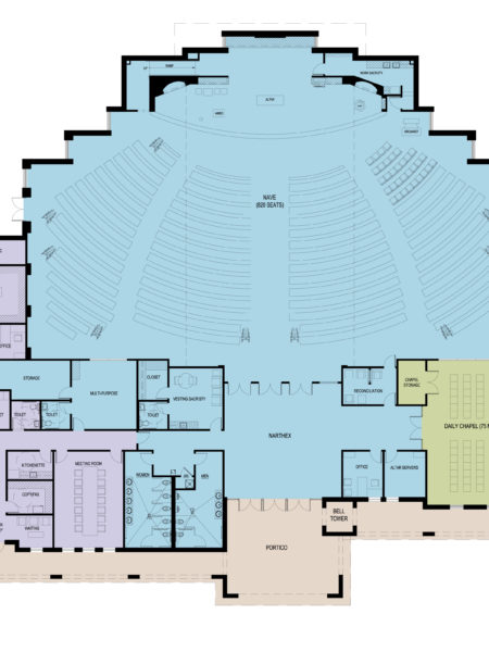 St. Vincent de Paul Parish Floorplan