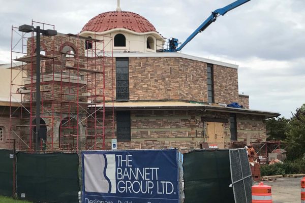 Dome is installed at St. Thomas Church