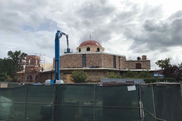 Dome is installed at St. Thomas Church