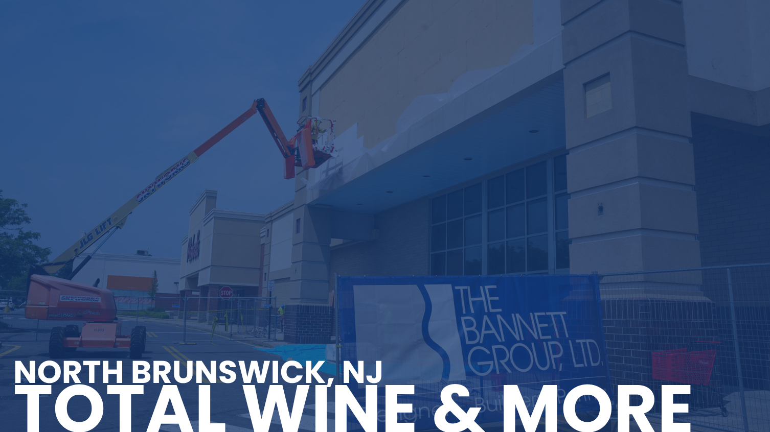 New Total Wine North Brunswick Under Construction